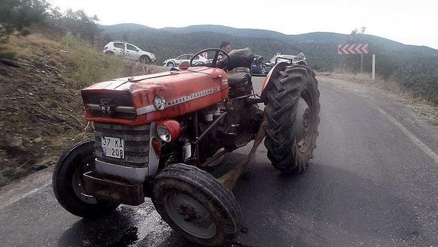 Kastamonu’da Traktörün Altında Kalan Sürücü Yaralandı