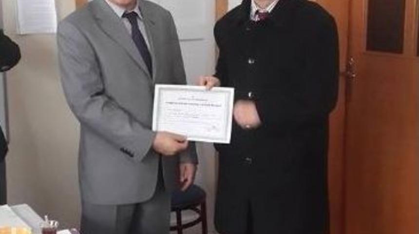 Ezanı G&uuml;zel Okuma Kursu Sona Erdi