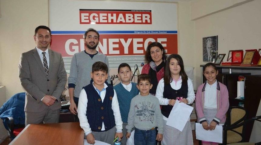 &Ouml;ğrenciler Gazetecilik Mesleğini Tanıdı