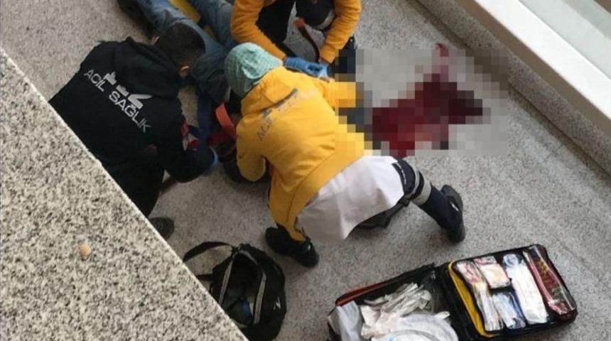 Adliye Binasından Atlayan Şahıs Hayatını Kaybetti