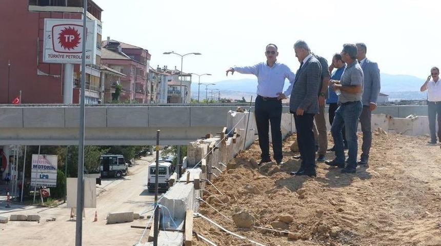 Kırıkkale&rsquo;de Kavşak &Ccedil;alışmaları Devam Ediyor