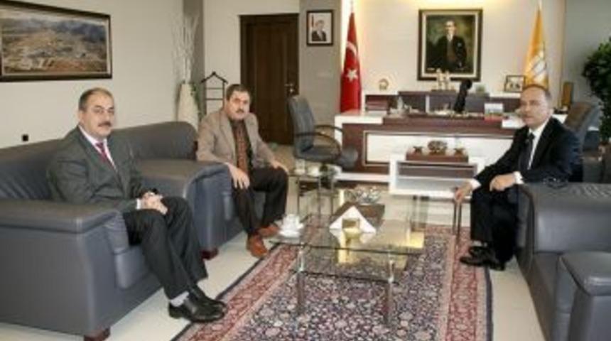 Başkan Süleyman Eser’den Rektör Cemil Çelik’e Ziyaret