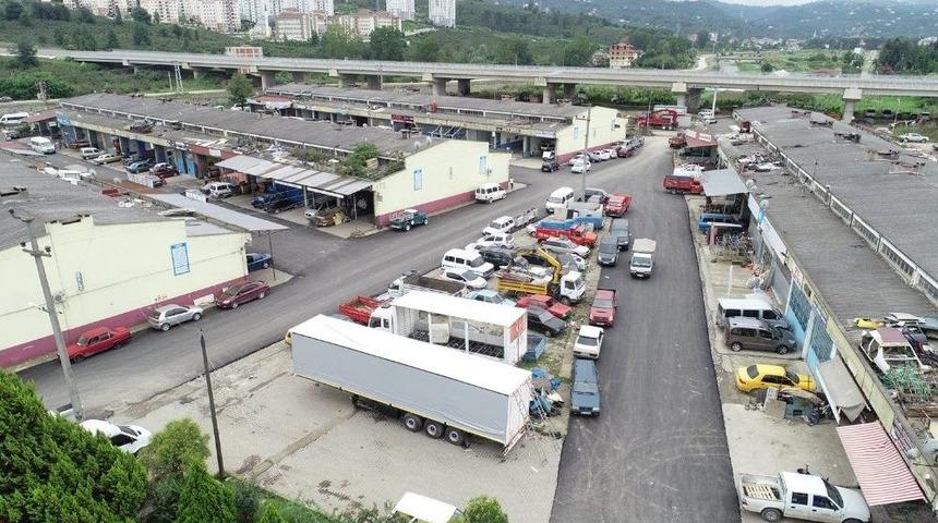 Ata Sanayi Sitesi Sıcak Asfalta Kavuşuyor