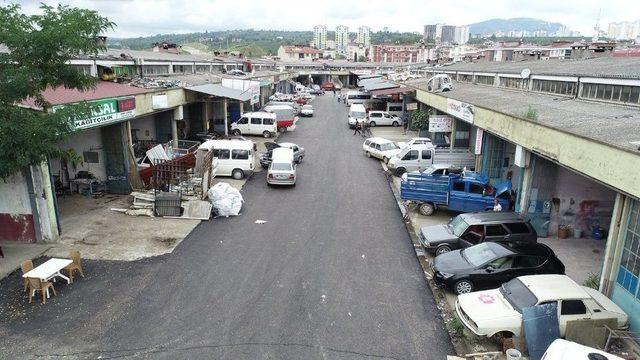 Ata Sanayi Sitesi Sıcak Asfalta Kavuşuyor