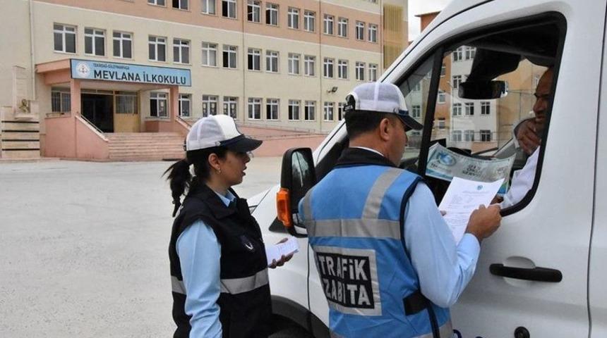 Tekirdağ&rsquo;da &Ouml;ğrenci Servisi Denetimleri
