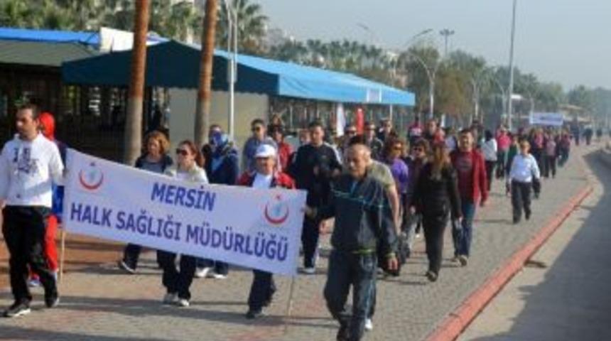 Mersin&rsquo;de &rsquo;sağlıklı Yaşam&rsquo; Y&uuml;r&uuml;y&uuml;şleri Devam Ediyor
