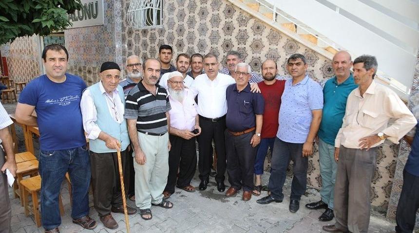 Başkan &Ccedil;elikcan, Vatandaşlarla Buluşmaları S&uuml;rd&uuml;r&uuml;yor