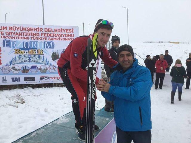 Kayakla Oryantik’in Kalbi Erzurum’da Attı