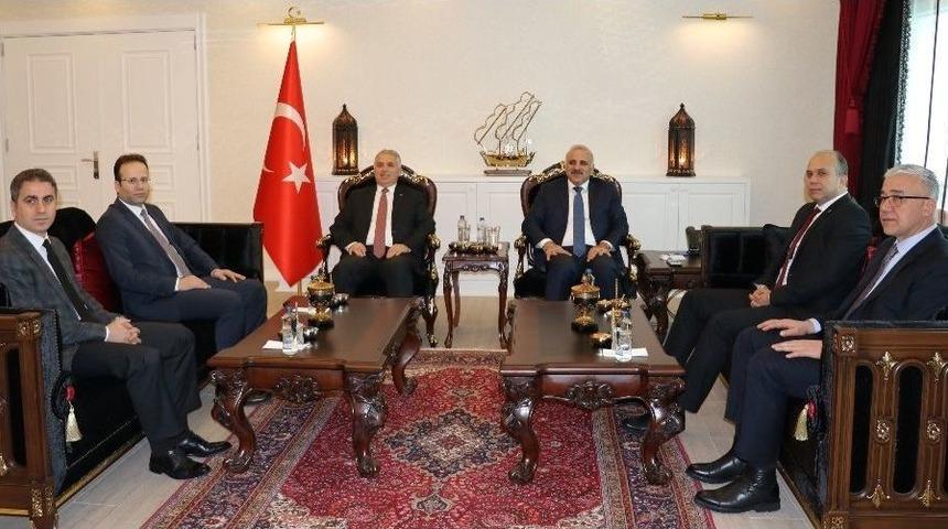 Muş Valisi Yıldırım’dan Vali Zorluoğlu’na Ziyaret