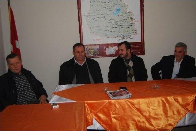 Malkara Ziraat Odası Y&ouml;netiminden Ak Parti&rsquo;ye Ziyaret 1