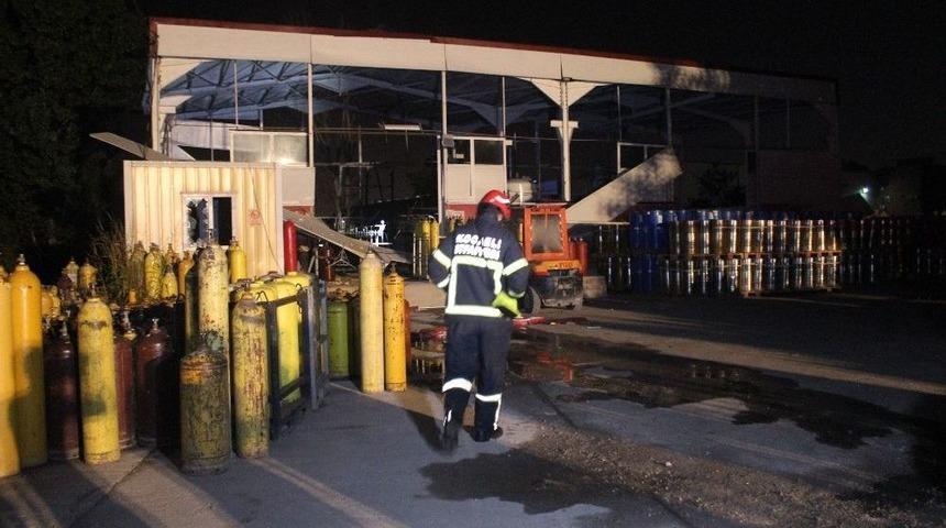 Gaz Dolum Tesisinde Patlama