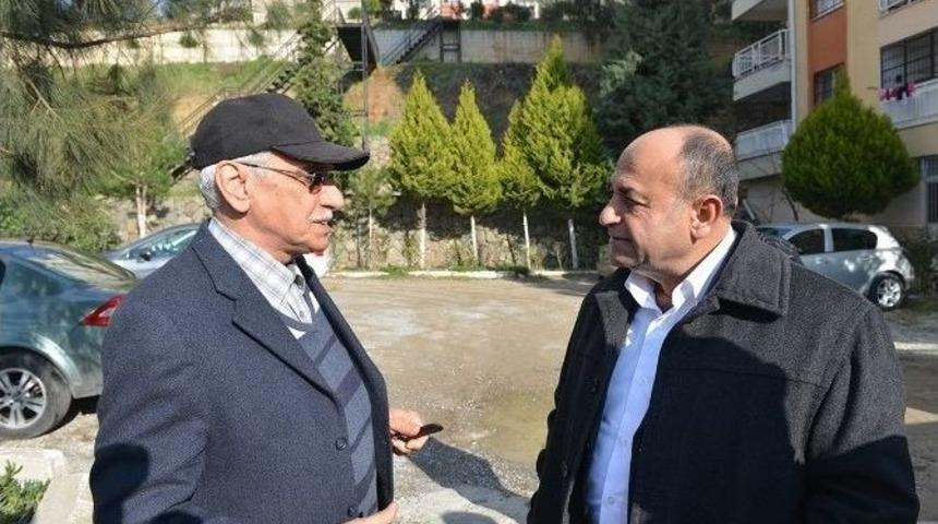 &Ccedil;iğli&rsquo;nin Başkanı Mahallelerin Derdini Dinliyor