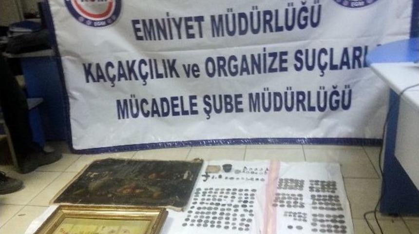 Kargoyla Tarihi Eser Ka&ccedil;ak&ccedil;ılığı