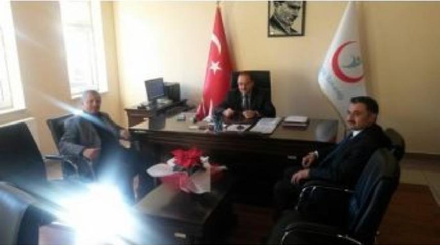 Başhekim Dr. Nuri Timuray&rsquo;a Başkan Cabbar&rsquo;dan "hayırlı Olsun" Ziyareti