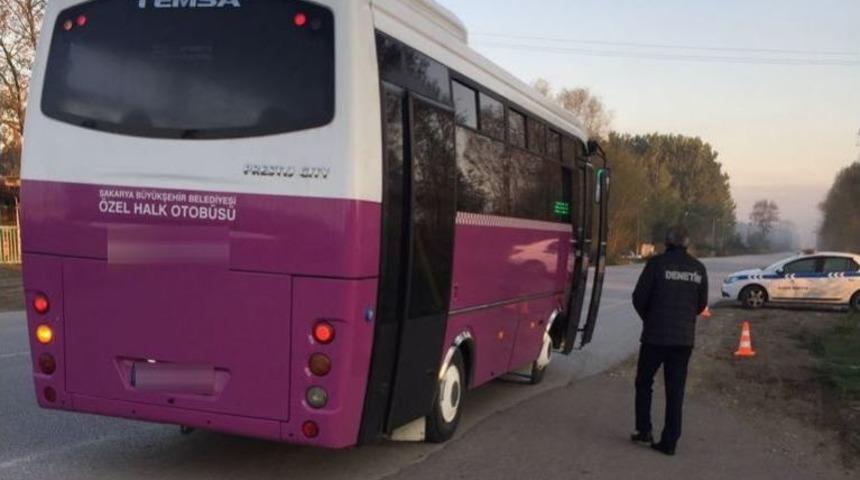 Sakarya&rsquo;da 2017 Yılında 2 Bin 986 Toplu Taşım Aracı Denetlendi