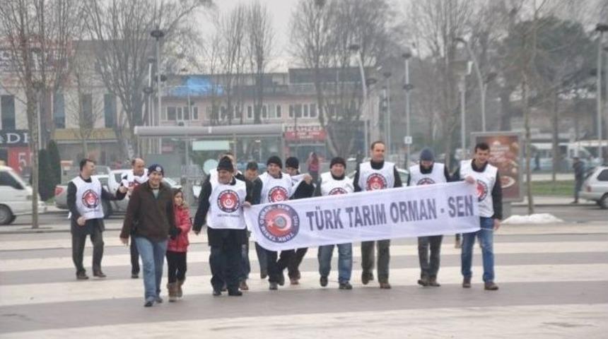 Sendikacılar Bordro Yaktı