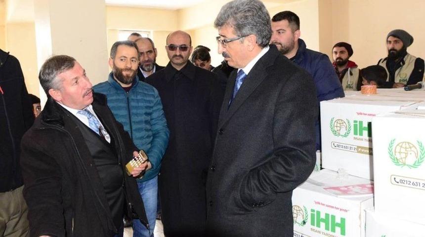 Vali Bilmez, İhh&rsquo;nın Yardım Faaliyetlerine Katıldı