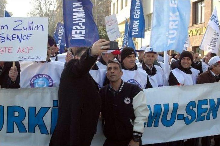 Memurlardan Bordro Yakma Eylemi G3