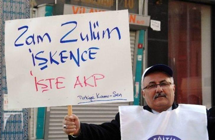 Memurlardan Bordro Yakma Eylemi G5