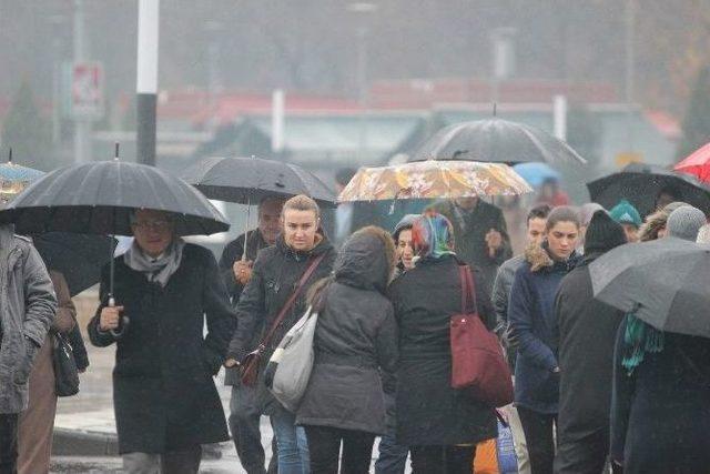 Kayseri’de Yağmur Perşembe Gününe Kadar Sürecek