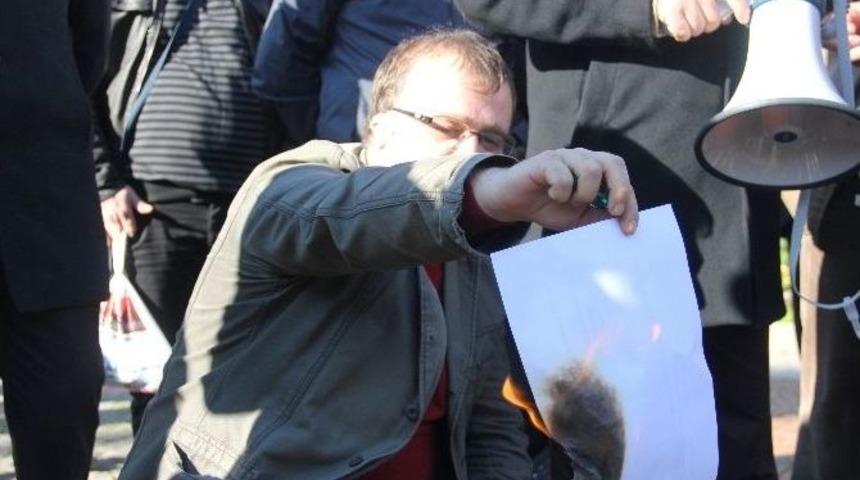 Sinop&rsquo;ta Eş Zamanlı Maaş Protestosu