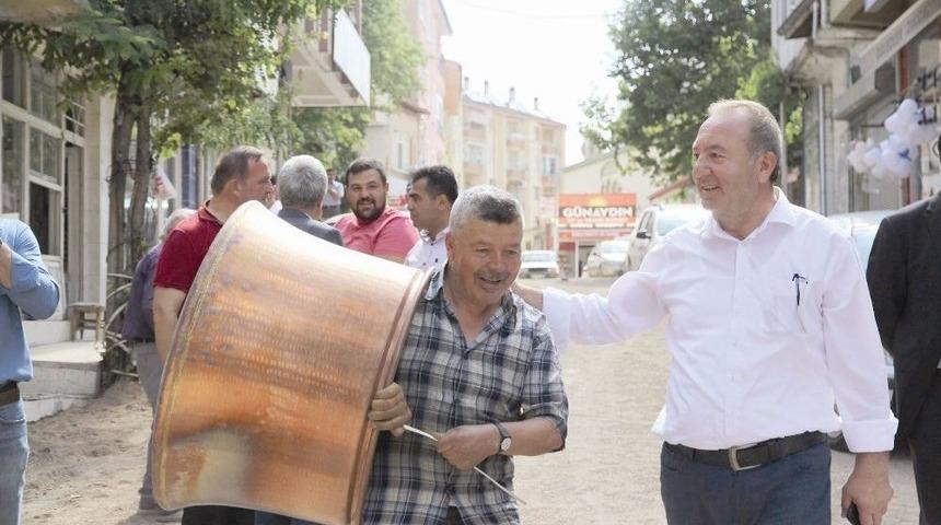 Başkan Şahiner &Ccedil;alışmaları İnceledi