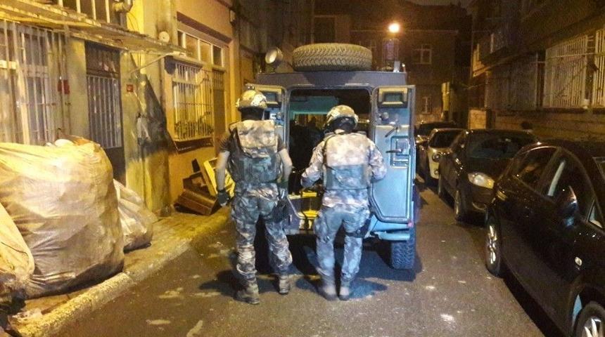 İstanbul&rsquo;da Şafak Vakti Narkotik Operasyonu