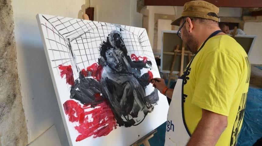 Uluslar Arası İpek Yolu Sanat &Ccedil;alıştayı Kuşadası&rsquo;nda Başladı