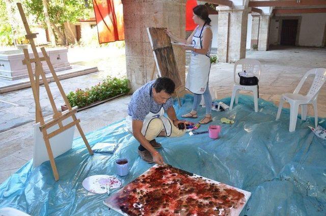 Uluslar Arası İpek Yolu Sanat Çalıştayı Kuşadası’nda Başladı