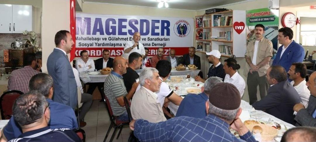 Başkan Sekmen, Mahallebaşı, G&uuml;lahmet Ve Kavaflar&rsquo;da Esnafın Sorunlarını Dinledi