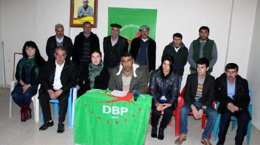 Dbp: şırnak'ta ışid bayraklı kişiler yol kesiyor