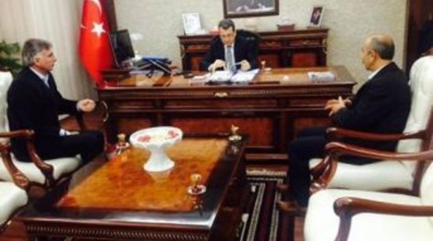 T&uuml;fad Vali &Ccedil;elik&rsquo;i Ziyaret Etti