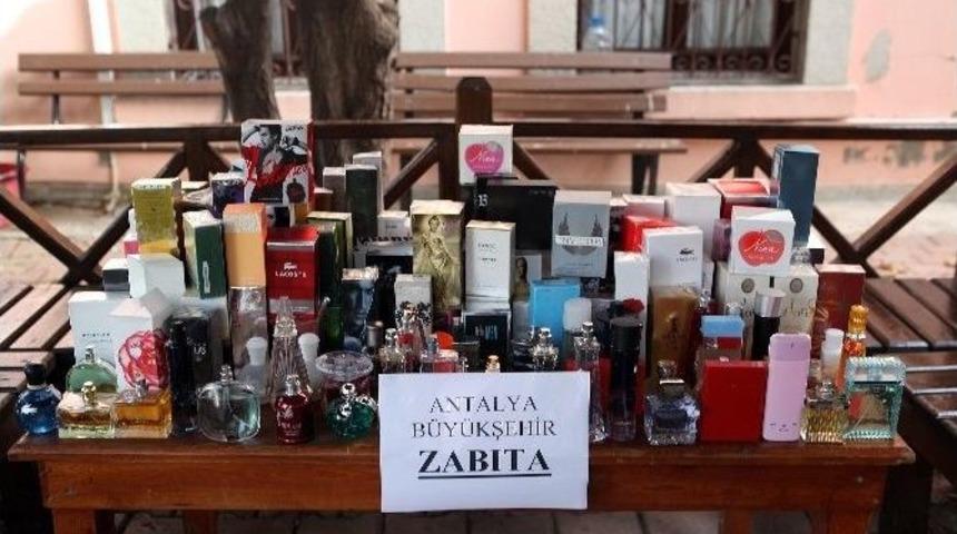 Zabıtadan Sahte Parf&uuml;m Operasyonu