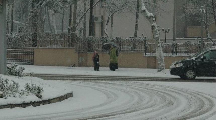 Malatya&rsquo;da Kar Yağışı