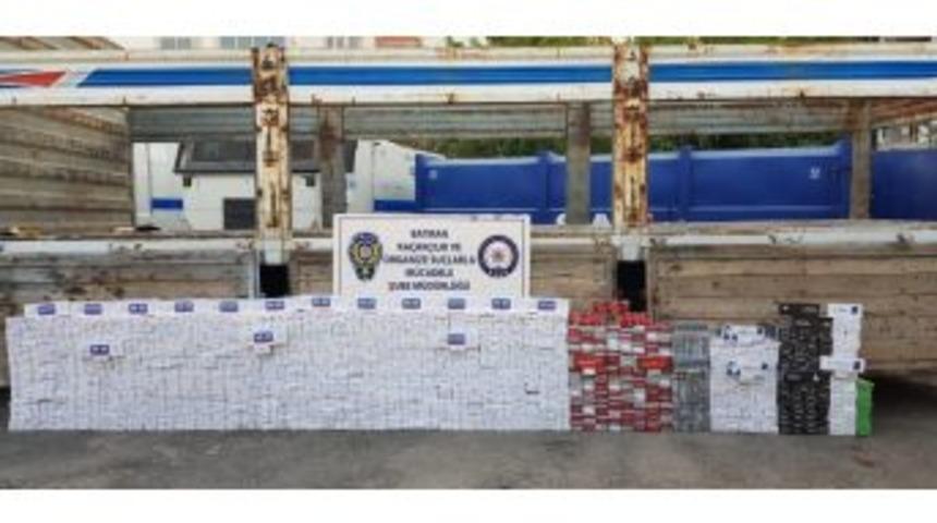 Batman’da 20 Bin Paket Kaçak Sigara Ele Geçirildi