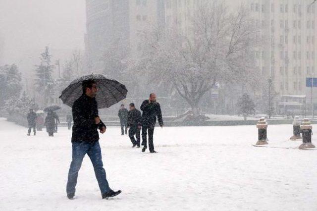 Gaziantep'te Kar Yağışı (2)