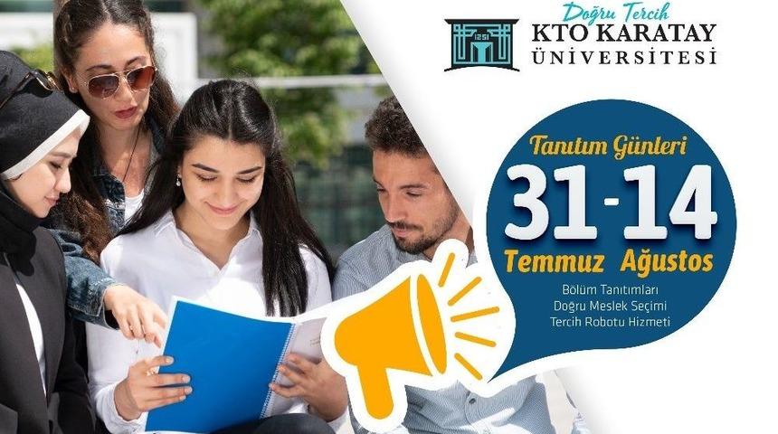 Kto Karatay Üniversitesi Tercih Günleri Başladı
