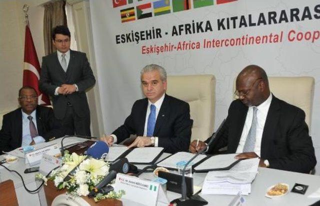 Eskişehir Ile Afrika Ülkeleri Arasında Işbirliği Protokolü