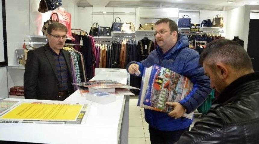 - Zonguldakspor İ&ccedil;in Kapı Kapı Dolaşıp Takvim Satıyor