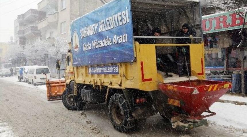 Şahinbey Belediyesi&rsquo;nde Kar Seferberliği