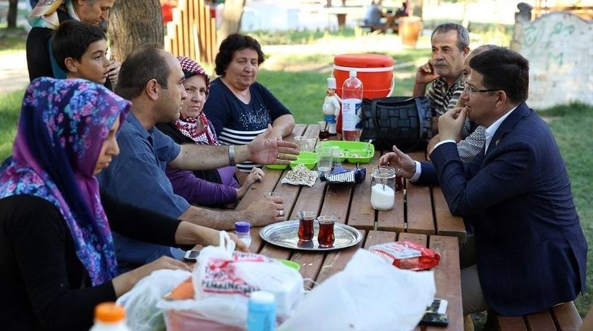 Başkan Subaşıoğlu Ornaz Vadisi&rsquo;nde İncelemelerde Bulundu