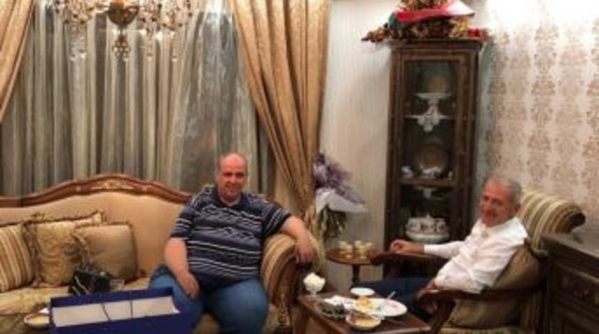 Başkan Dişli&rsquo;den &Ouml;sym Eski Başkan Yardımcısına Ziyaret