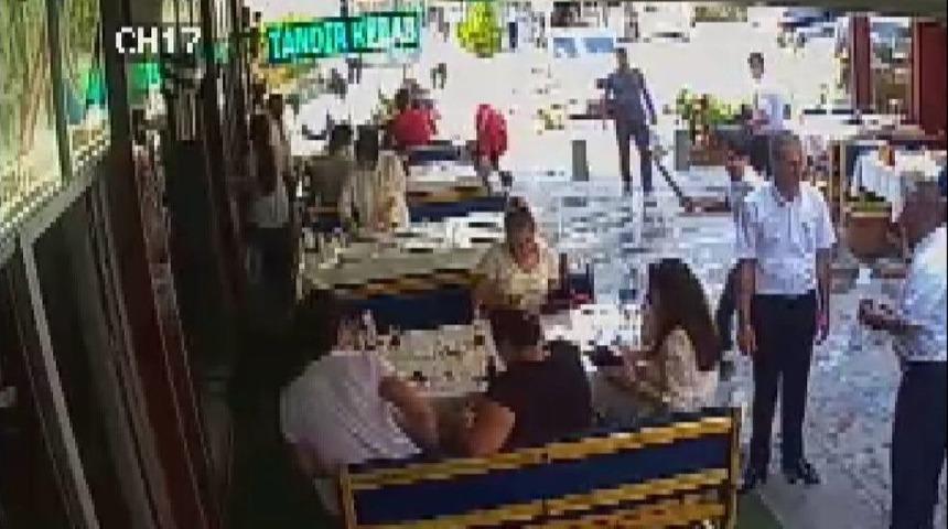 Konya&rsquo;da &Ouml;l&uuml;mle Sonu&ccedil;lanan G&uuml;r&uuml;lt&uuml; Kavgası Kamerada