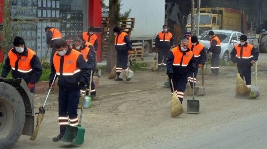Mobil Temizlik Ekipleri Tırmıl Sanayi Sitesi&rsquo;nde Temizlik Yaptı