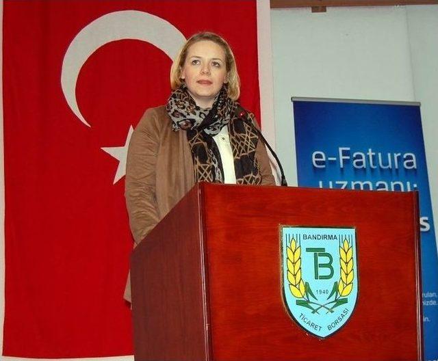 Bandırma’da E-fatura Semineri 2