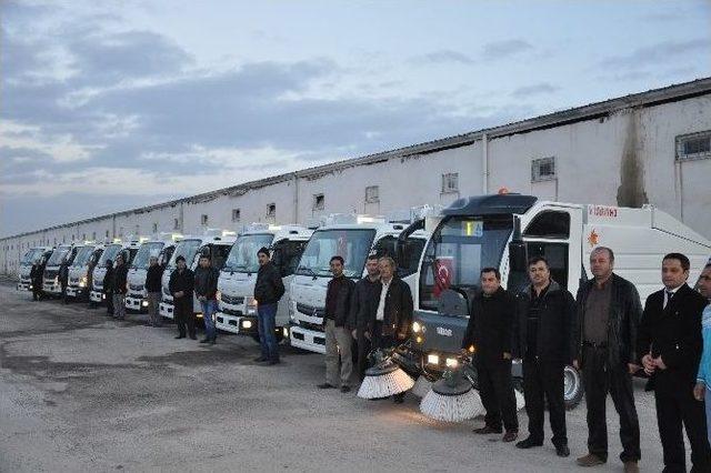 Temizlik Filosu Son Model Ara&ccedil;larla Donatıldı 2