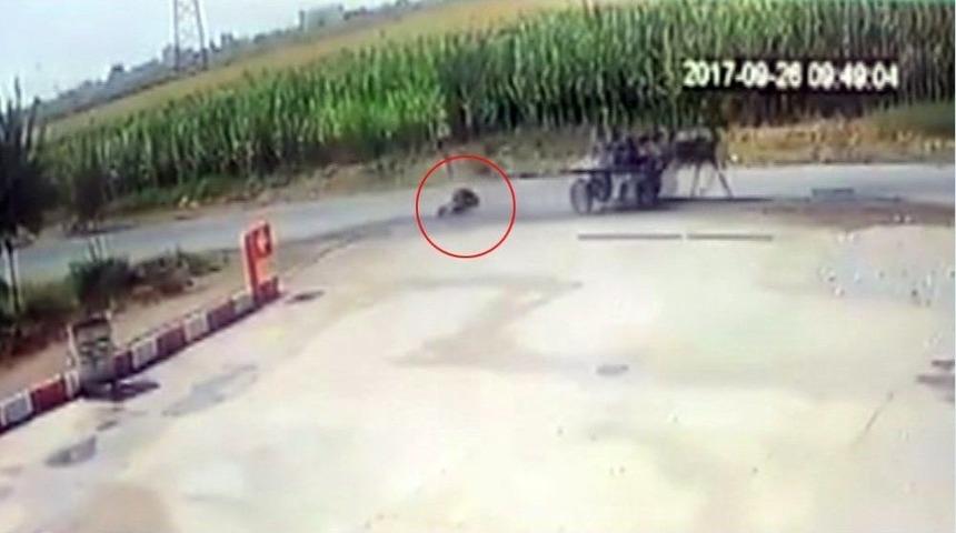 Şanlıurfa’da İnanılması Güç Bir Kaza