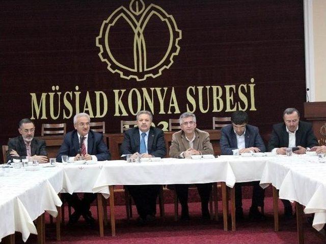 Erzincan Heyetinden M&uuml;siad Konya Şubesi&rsquo;ne Ziyaret 1