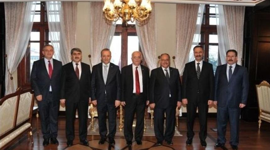 Vali G&uuml;ner Yargıtay Cumhuriyet Başsavcısı Hasan Erbil&rsquo;i Ağırladı