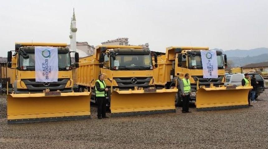 B&uuml;y&uuml;kşehir Karla M&uuml;cadeleye Hazır
